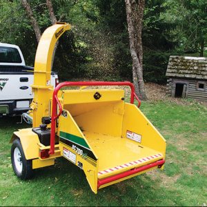 bc700xl brush chipper infeed