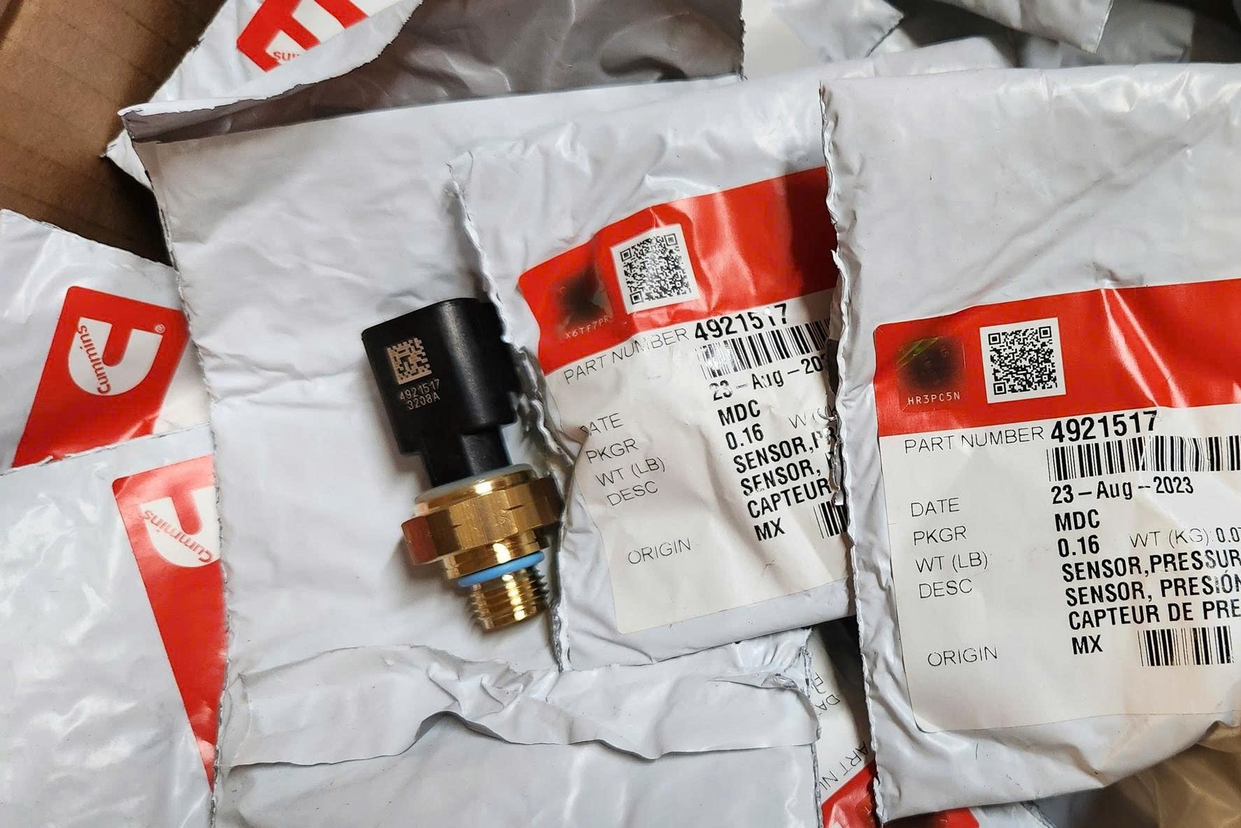 4921517 Cummins Pressure Sensor 5