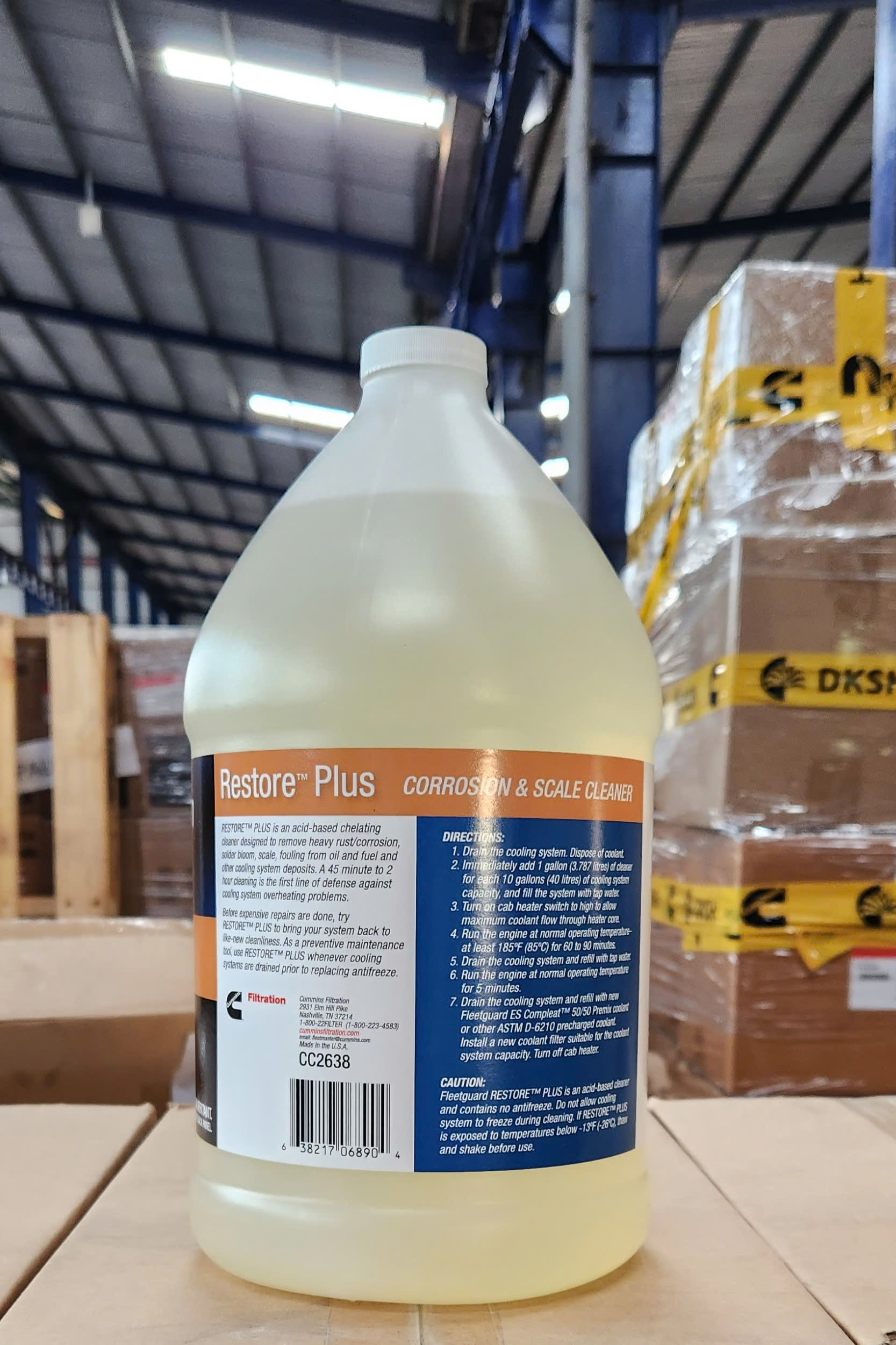 CC2638 Dung dịch vệ sinh két nước Fleetguard Restore™ Plus