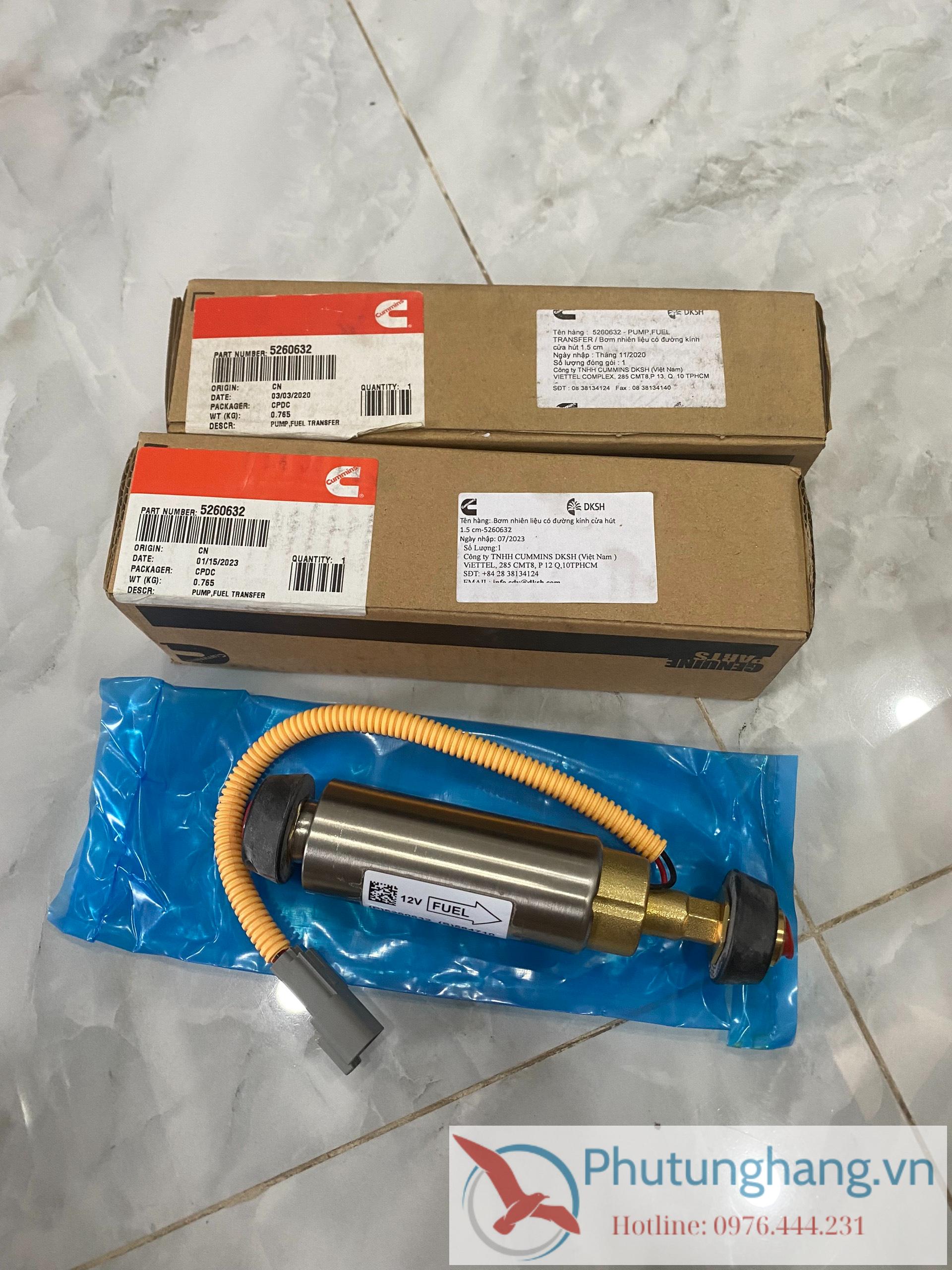 5260632 Bơm chuyển nhiên liệu Cummins – Fuel Transfer Pump