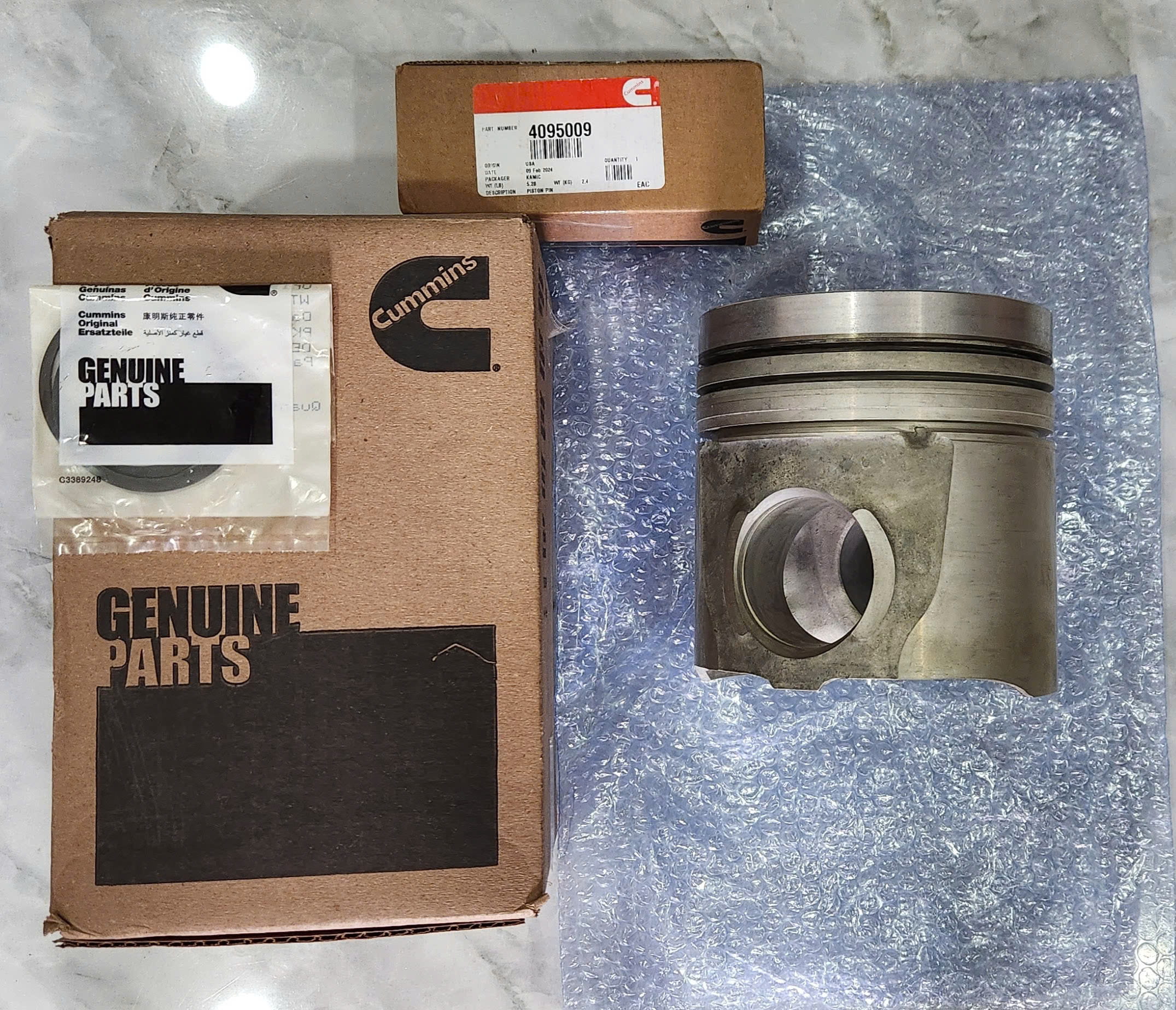 3631246 Bộ pít-tông Cummins chính hãng K19 K38 K50