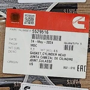 5529516 Gioăng Mặt Máy Cummins